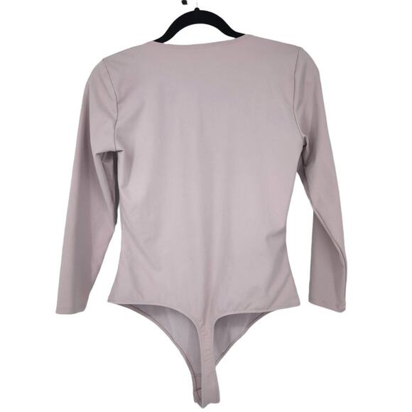 Intimately Women's Free People Purple Square Neck Thong Bodysuit Size Medium - Picture 5 of 5